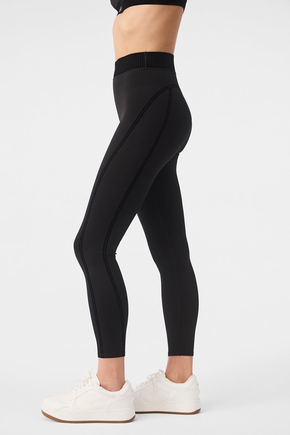 Airlift High-Waist Line Up Legging - Black
