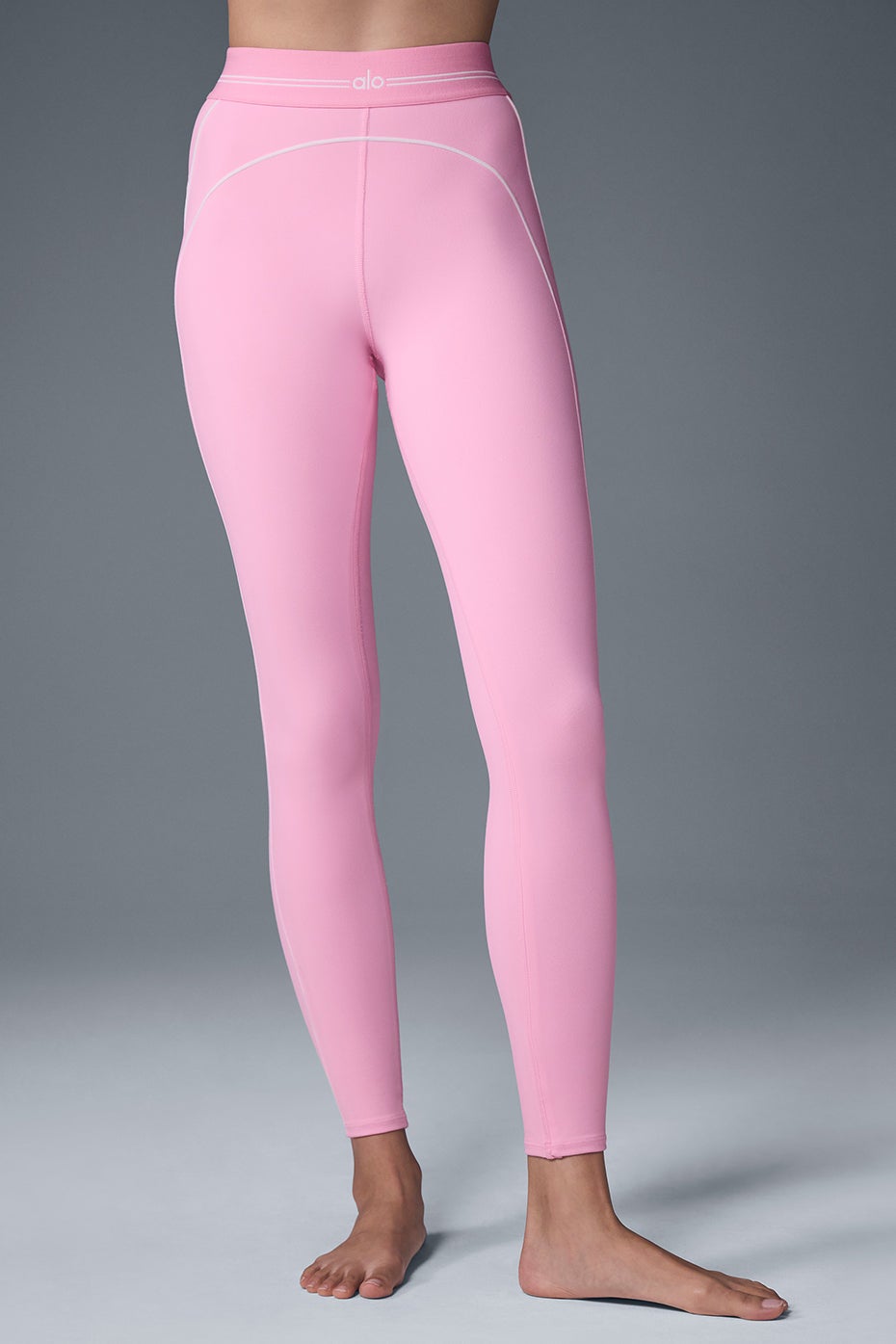 Airbrush High-Waist Heart Throb Legging - Sweet Pink