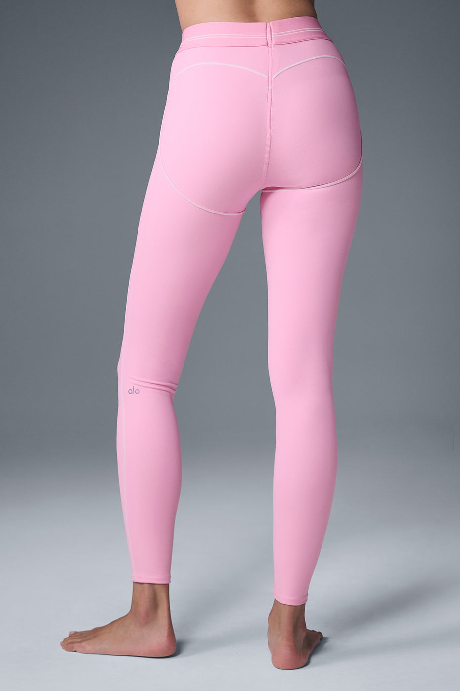 Airbrush High-Waist Heart Throb Legging - Sweet Pink
