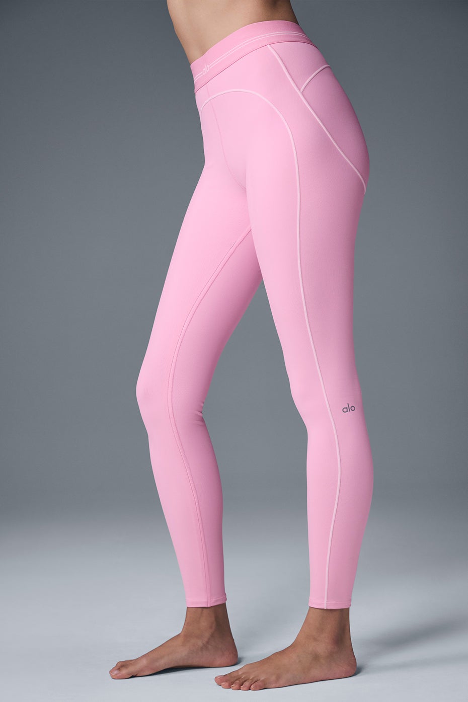 Airbrush High-Waist Heart Throb Legging - Sweet Pink
