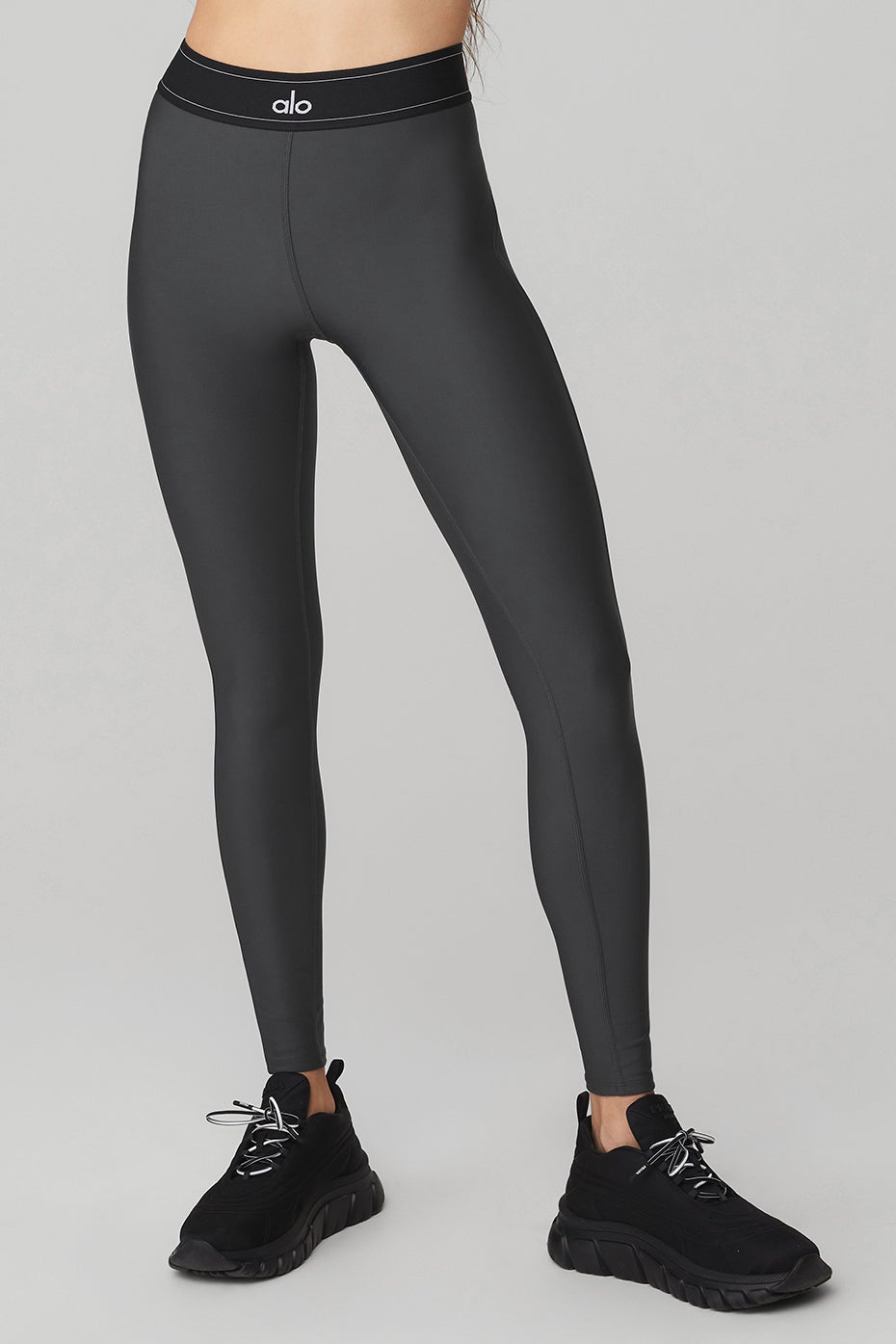 Airlift High-Waist Suit Up Legging -  Anthracite/Black