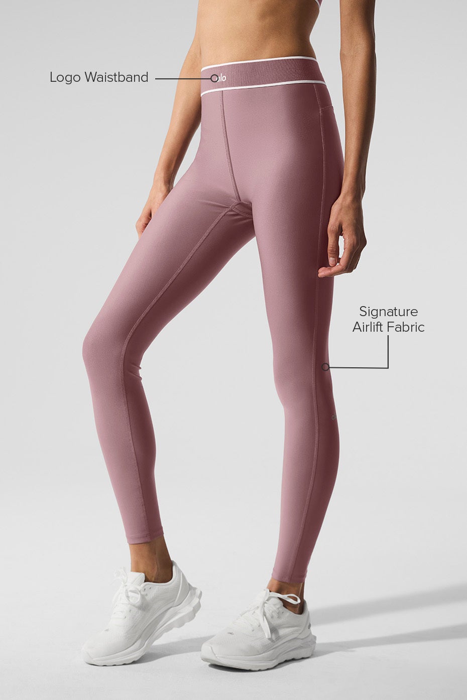 Airlift High-Waist Alignment Legging - Smoky Quartz